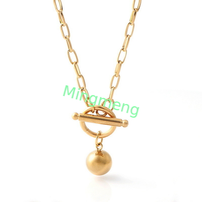 Pendente da donna in acciaio inossidabile, di lusso ed eccellente, accessorio in vendita, collana da donna, pendente di moda e personalizzato