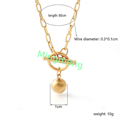 Pendente da donna in acciaio inossidabile, di lusso ed eccellente, accessorio in vendita, collana da donna, pendente di moda e personalizzato