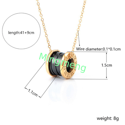 Collare in acciaio inossidabile, lusso leggero, collare di clavicola di fascia alta, temperamento, design di fascia alta femminile, catena di clavicola, nuovo stile